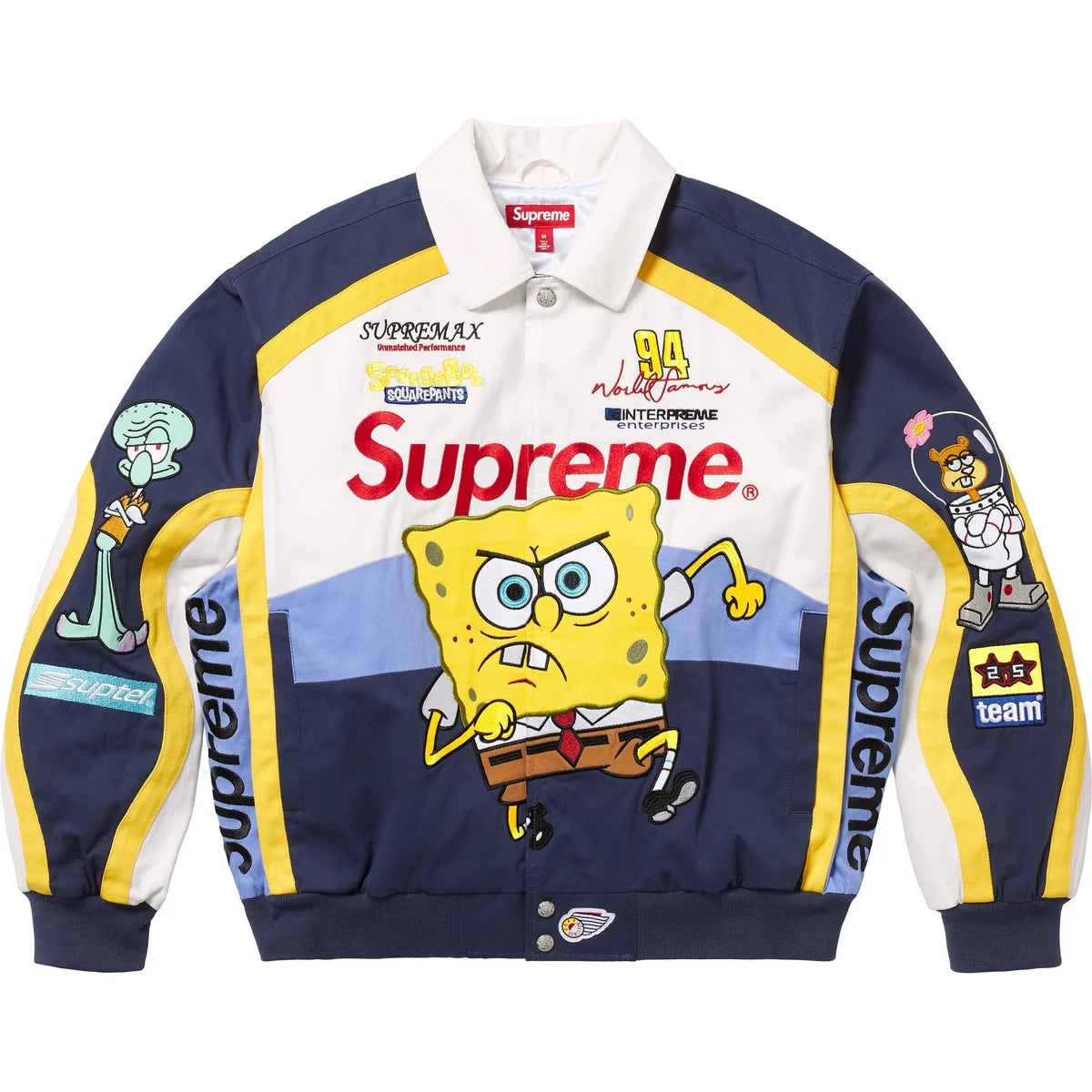 Supreme®/SpongeBob SquarePants Jeff Hamilton Racing Jacket