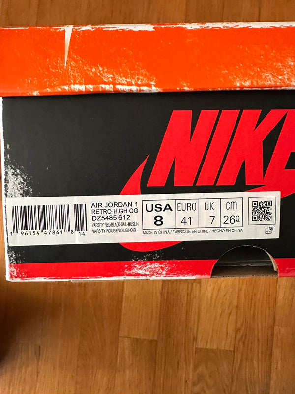 Jordan 1 Retro High OG Chicago Lost and Found