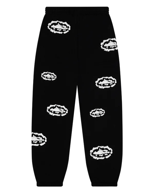 Island Wreath Sweatpants Black