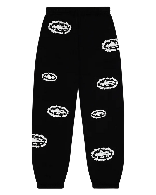 Island Wreath Sweatpants Black