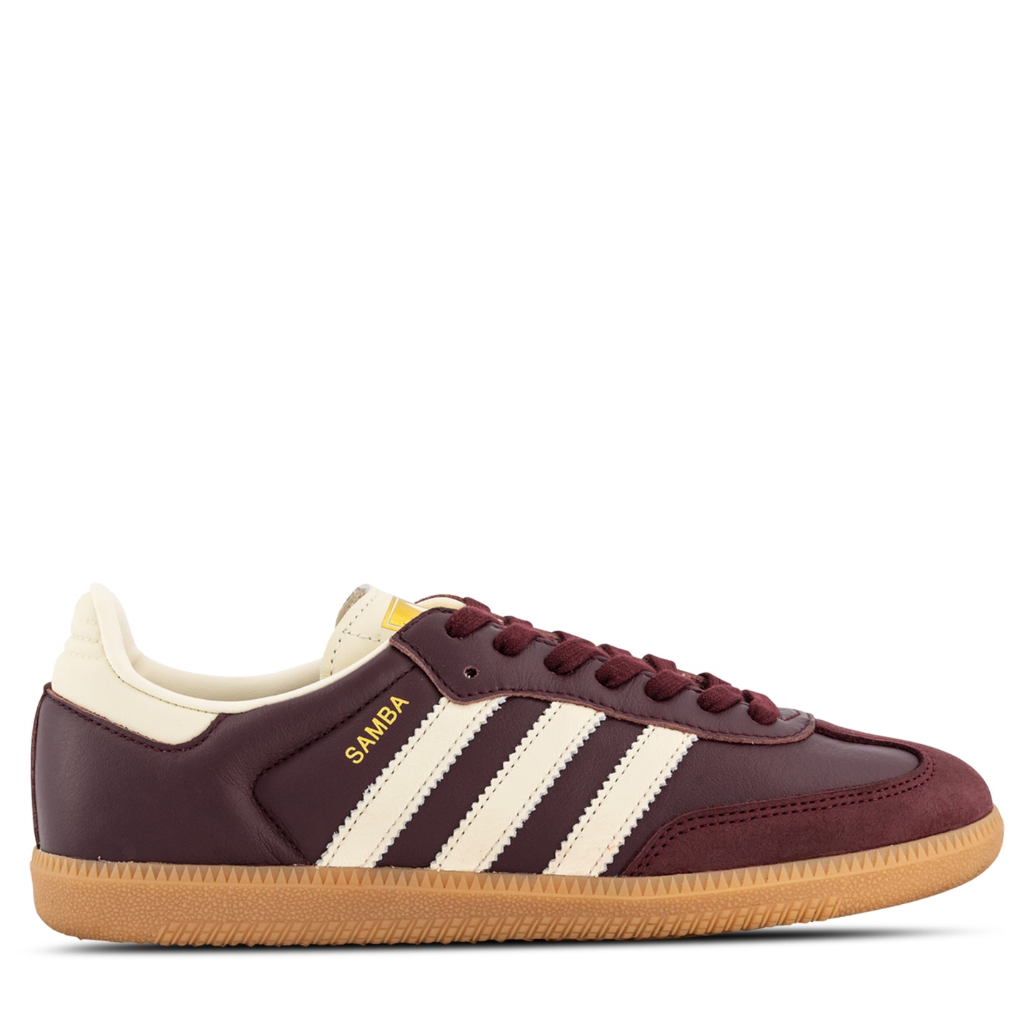 adidas Samba OG Maroon Gold Metallic (W)